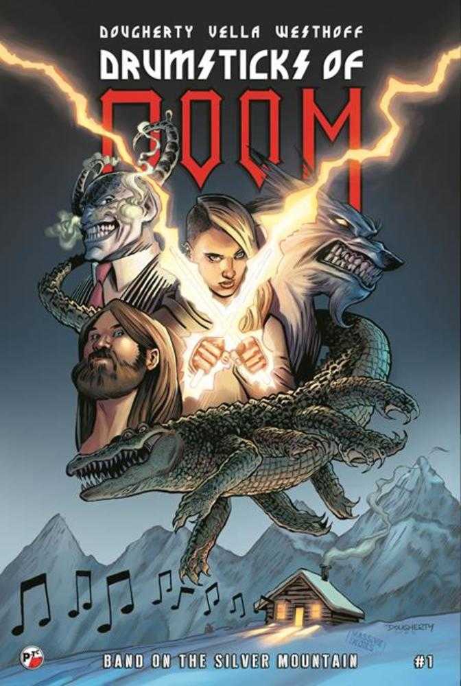Drumsticks Of Doom Band On The Silver Mountain #1 (Of 3) Cover A Dan Dougherty